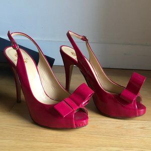 Elegant Pink Slingback Heels